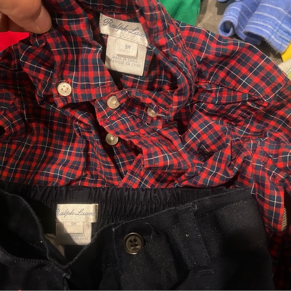 9 Month Lot Baby Clothes Ralph Lauren, Carters, etc - Picture 8 of 12